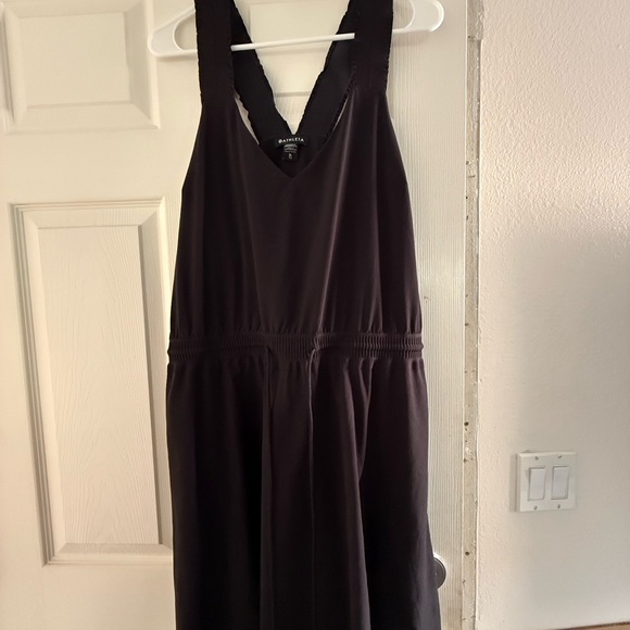 Athleta Black Backless Dress - Picture 1 of 4